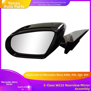 Sada vonkajšieho spätného zrkadla pre Mercedes-Benz S-Class W222, ľavé aj pravé, zakrivená plocha