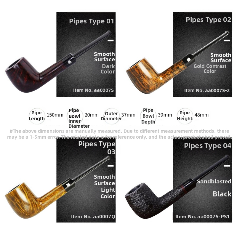 Woody Heatherwood pipája, újrahasználható, doboz 100 darab, Woody márka