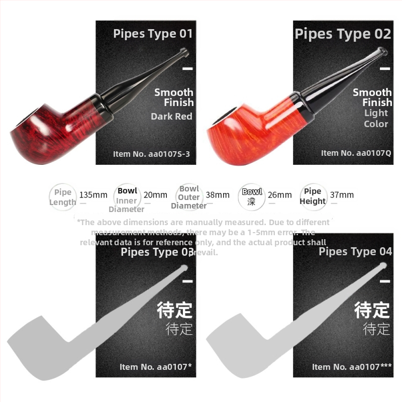 Woody Heatherwood pipája, újrahasználható, doboz 100 darab, Woody márka