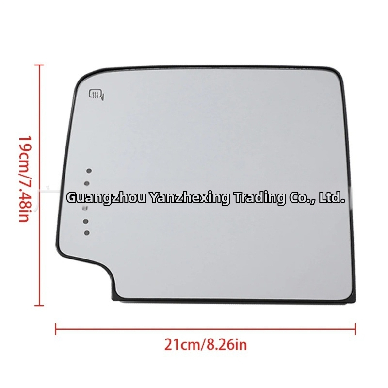 Náhradné spätné zrkadlo pre Chevrolet Silverado GMC Sierra 2014-2017, ploché sklo, model 23444110/23444109