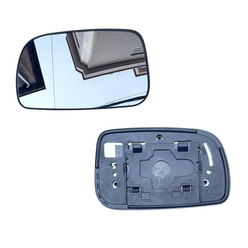 Lentilă retrofit pentru Toyota Prius 04-09 și Reiz 05-07; oglindă sferică, 12V, capac ABS, oglindă din sticlă