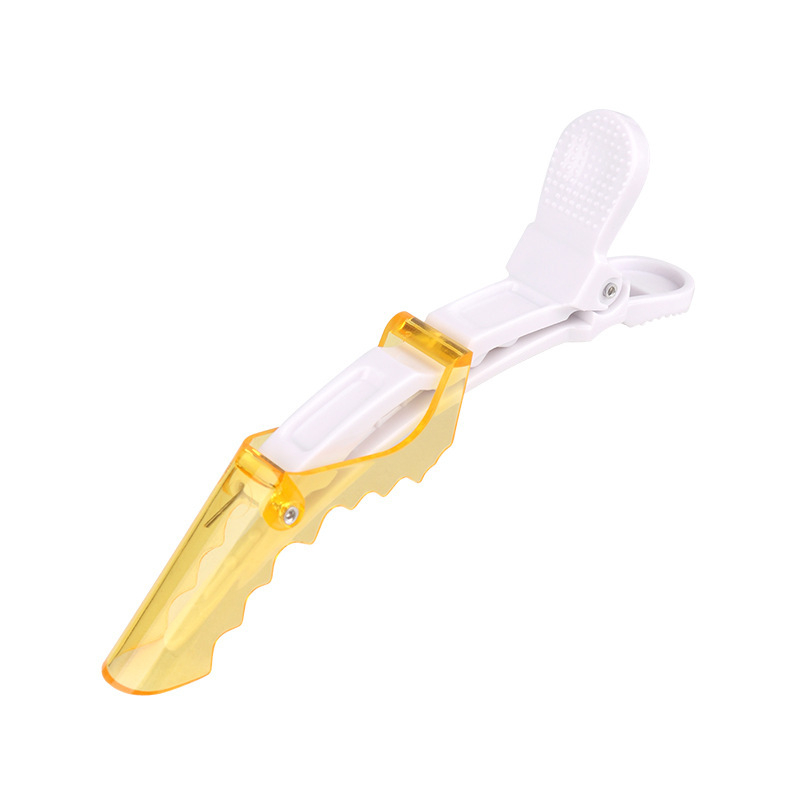 Yottsi kristalni klips za kosu u obliku krokodila – alat za modeliranje i pozicioniranje u frizerstvu