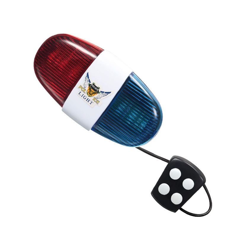 Elektronički klaxon za planinski bicikl sa svjetlećim zvonom – TANJIHAI, plastika, model 325A, Uvoz: Ne