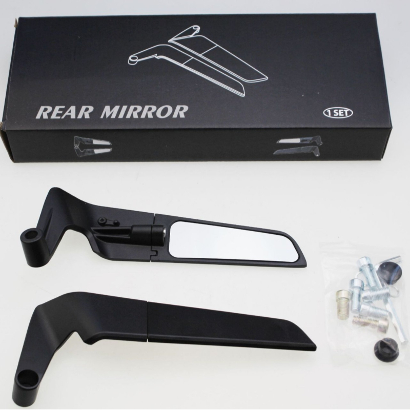 Καθρέφτης μοτοσικλέτας – καθολικός, ρυθμιζόμενη γωνία, κράμα αλουμινίου, μοντέλο Qx-1367-9 (τυπική έκδοση)