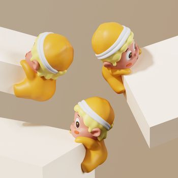 Детски протектор за ъгъл на маси и шкафове — защита от удари, форма правоъгълник, марка Mr. Art, модел YYQ10127, опаковка 300 бр.