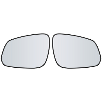 Oglindă retrovizoare pentru Chevrolet Spark 16-18, plată, 12V, din sticlă