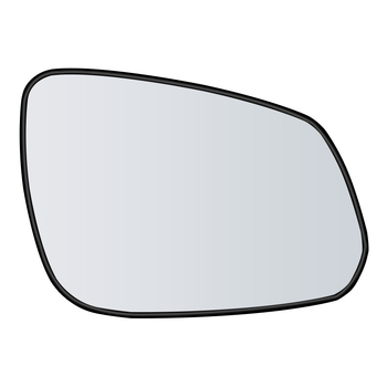 Oglindă retrovizoare pentru Chevrolet Spark 16-18, plată, 12V, din sticlă