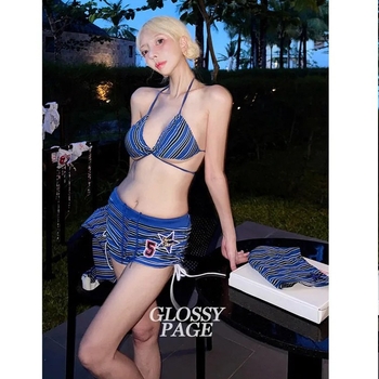 Ženski seksi bikini set od tri dijela, korejskog stila, nova moda
