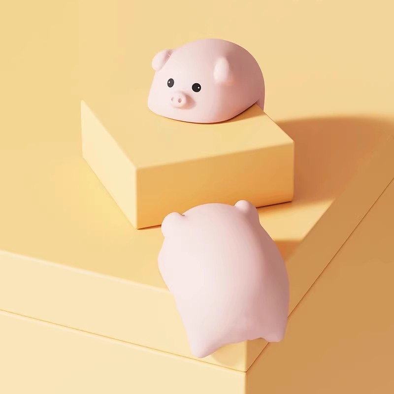 Защитник за ъгъл на маса и кухненския аспиратор, мек силикон, правоъгълен ъгъл, анимационен дизайн