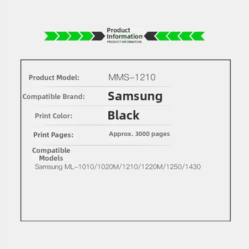 OA-Print toner cartridge za Samsung ML-1010/1020M/1210/1220M/1250/1430 lasersko – ponovno napunjivo, 3000 stranica (5% pokriće), kompatibilno s ML-1210D3