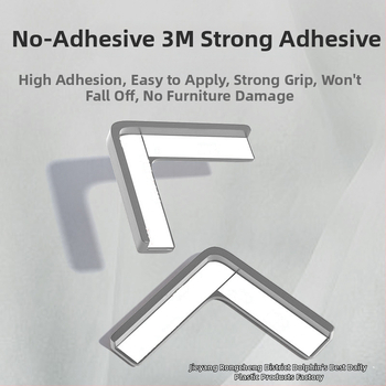 Ochranný kryt rohu okna, proti kolízii, priehľadný, pravouhlý tvar; Pôvod: Jieyang, Guangdong