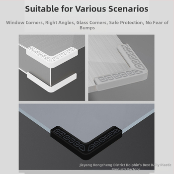 Ochranný kryt rohu okna, proti kolízii, priehľadný, pravouhlý tvar; Pôvod: Jieyang, Guangdong