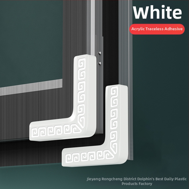 Ochranný kryt rohu okna, proti kolízii, priehľadný, pravouhlý tvar; Pôvod: Jieyang, Guangdong