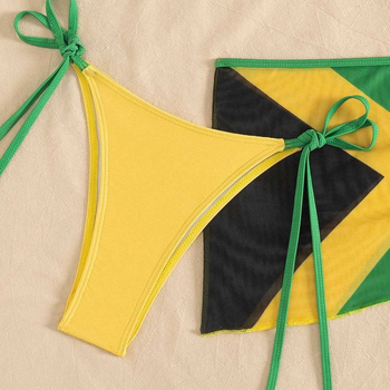 Ženski kupaći kostim u europsko-američkom stilu, seksi, bez žice, s jastučićima za grudi; materijal: 82% poliester, 18% spandex; težina 200 g; bez rukava; pogodan za plivanje i vodene sportove