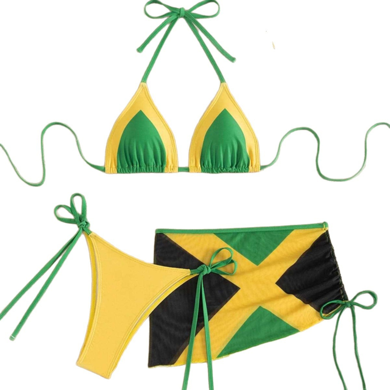 Ženski kupaći kostim u europsko-američkom stilu, seksi, bez žice, s jastučićima za grudi; materijal: 82% poliester, 18% spandex; težina 200 g; bez rukava; pogodan za plivanje i vodene sportove