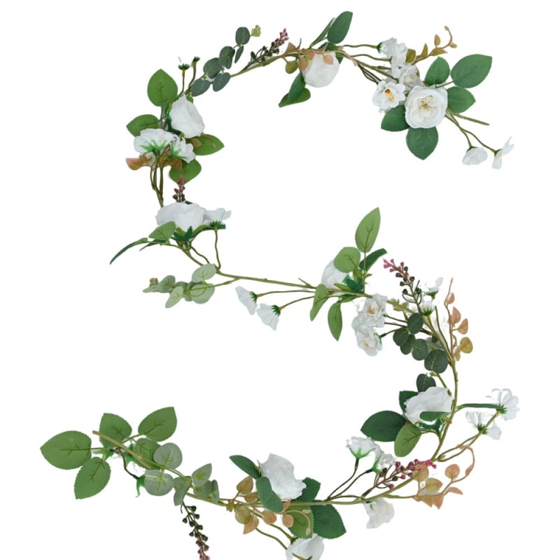 Meihon Τεχνητό κλαδάκι λουλουδιών από μεταξωτό ύφασμα – ποικιλία Lulian, βάση λουλουδιού, για εσωτερική διακόσμηση γάμου