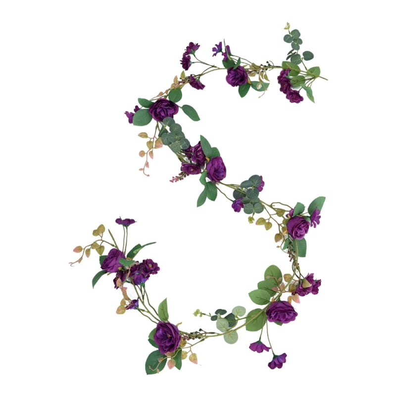 Meihon Τεχνητό κλαδάκι λουλουδιών από μεταξωτό ύφασμα – ποικιλία Lulian, βάση λουλουδιού, για εσωτερική διακόσμηση γάμου