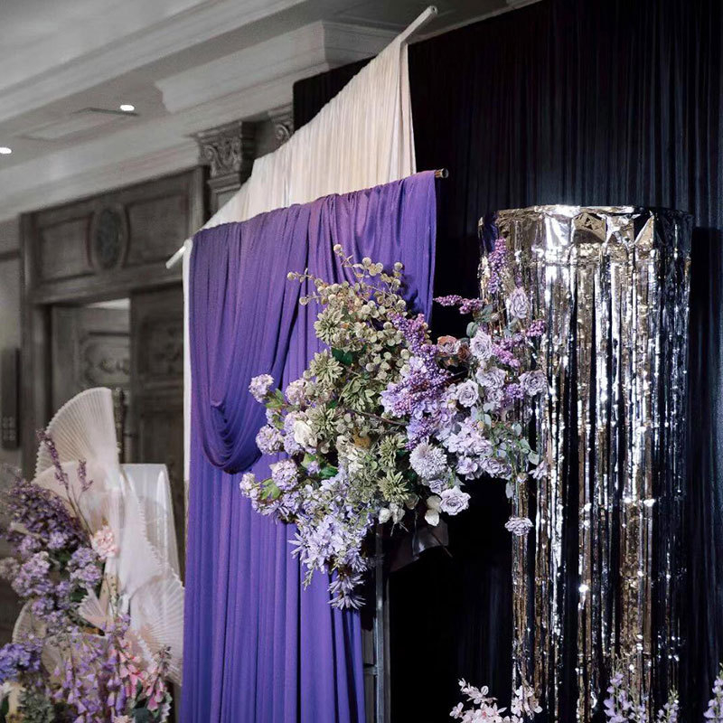 Nagnuti okvir od željeza za svadbene zavjese, višenamjenski