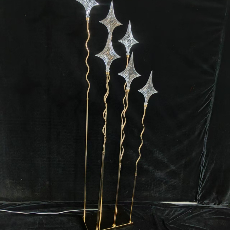Vjenčani rekvizit rasvjete: Road Light s 5 glavama Lucky Star, od željeza, kartonska ambalaža