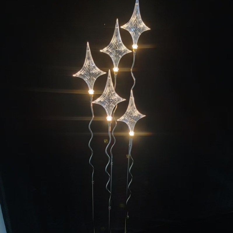 Vjenčani rekvizit rasvjete: Road Light s 5 glavama Lucky Star, od željeza, kartonska ambalaža