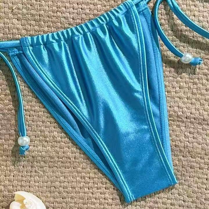 Dvodijelni bikini set s motivom sirene i jastučićima za dojke, vanjska tkanina 80% poliester, podstava 20% elastan, težina tkanine 140 g/m²