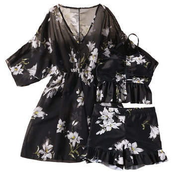 Ženski kupaći set, jednostavan uzorak, visok struk, dugi rukavi, jastučići za prsni koš; poliester-elastični 94/6