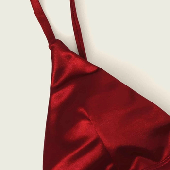 Ženski bikini kupaci kostim, s jastučićem za grudi, bez rukava, jednobojni uzorak, 95% poliester, 120 g/m², podstava od poliestera sa 82% spandeksa
