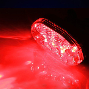 9-LED stražnja svjetiljka za bicikl s funkcijom upozorenja, model 208