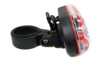 9-LED stražnja svjetiljka za bicikl s funkcijom upozorenja, model 208