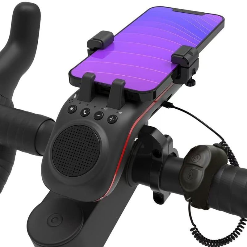 Bluetooth zvučnik za bicikl s ugrađenom power bankom i stražnjom lampom za MTB i cestovne bicikle; Prilagodba: Da; Uvoz: Ne