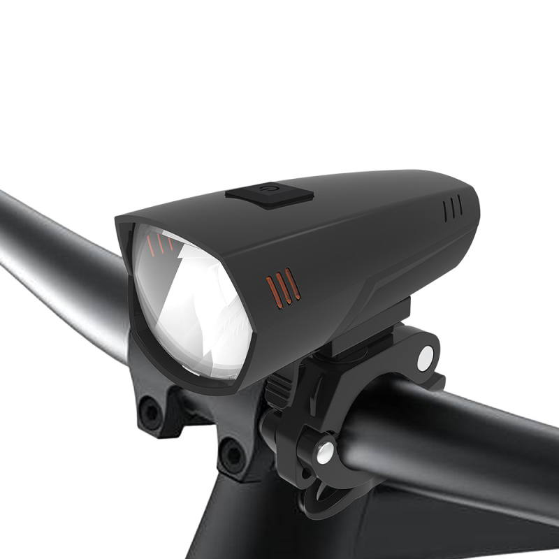 LF-16 LED prednja svjetiljka za bicikl, 35 Lux, 1300mAh, nosač uz traku, Micro-USB punjenje, gradska noćna vožnja