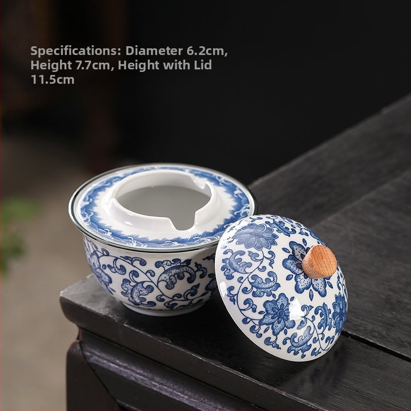 Scrumieră ceramică cu capac, siglă imprimată, pentru uz casnic și birou, ambalaj de 100 bucăți