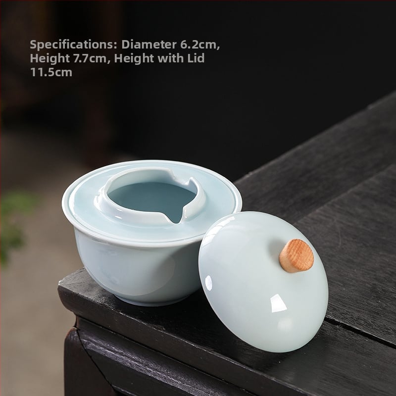 Scrumieră ceramică cu capac, siglă imprimată, pentru uz casnic și birou, ambalaj de 100 bucăți