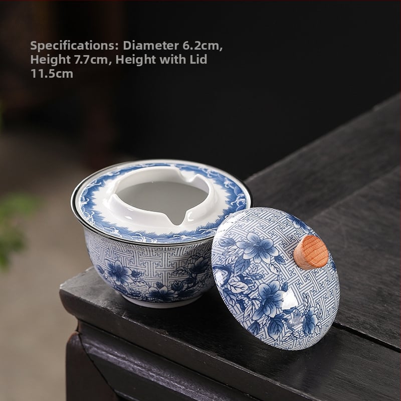 Scrumieră ceramică cu capac, siglă imprimată, pentru uz casnic și birou, ambalaj de 100 bucăți