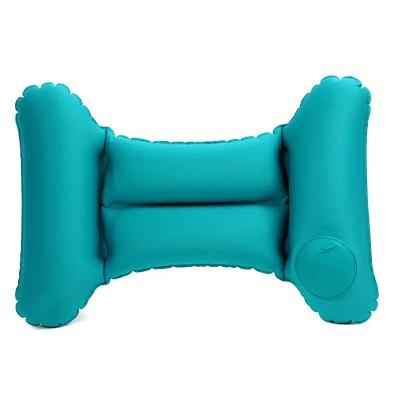 Naduvani H-oblik podrške za donji dio leđa, PVC flocking/TPU, model ZJM-YK063, 93 g, prenosivi putni jastuk