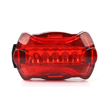 Stražnje svjetlo za bicikl, za brdske i cestovne bicikle, leptir dizajn, 5 LED, Leiwei