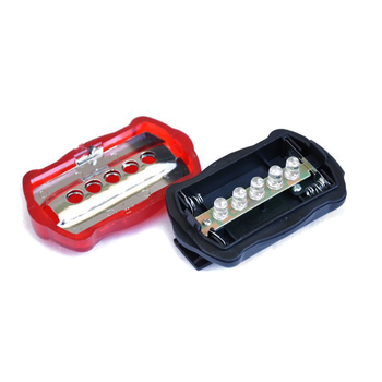 Stražnje svjetlo za bicikl, za brdske i cestovne bicikle, leptir dizajn, 5 LED, Leiwei