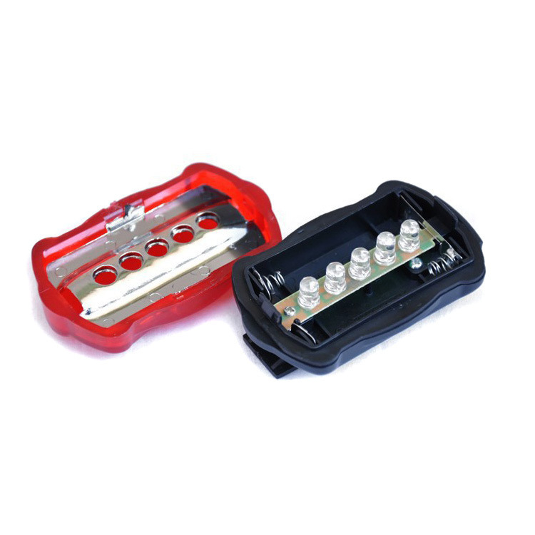 Stražnje svjetlo za bicikl, za brdske i cestovne bicikle, leptir dizajn, 5 LED, Leiwei