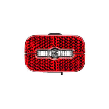 Celette USB-C stražnja svjetiljka za bicikl, 200 mAh, montaža remenima, noćna vožnja, STVZO