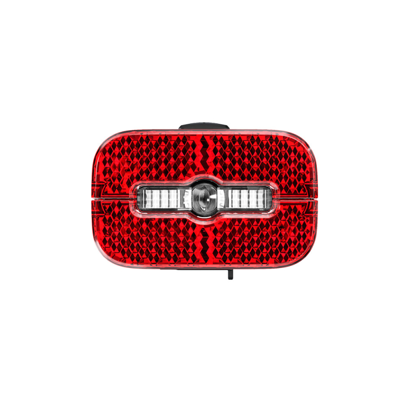 Celette USB-C stražnja svjetiljka za bicikl, 200 mAh, montaža remenima, noćna vožnja, STVZO