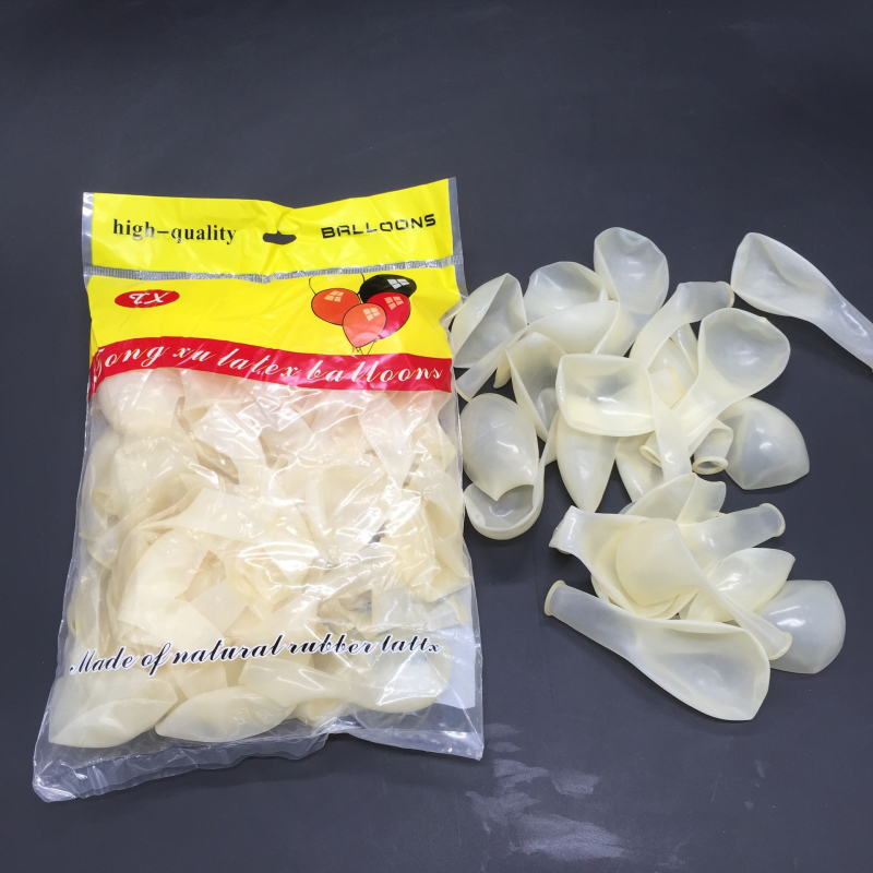 Latex baloni Tonghai Aimin — prozirni s logotipom OK; materijal: latex; oblik: okrugli; pogodni za vjenčanja i događaje.