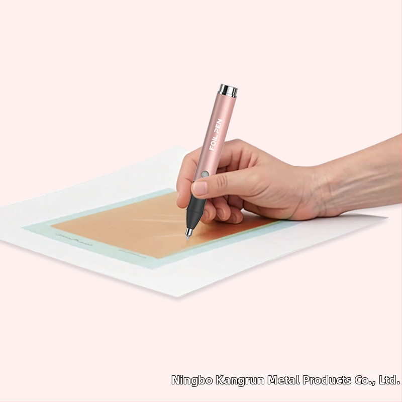 KR123-1 prijenosni alat za toplinsko tiskanje od aluminijske legure, za papir i kožu, Kangrun, punjiv