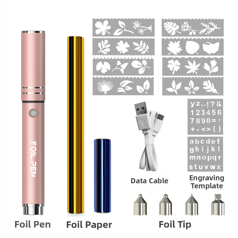 KR123-1 prijenosni alat za toplinsko tiskanje od aluminijske legure, za papir i kožu, Kangrun, punjiv