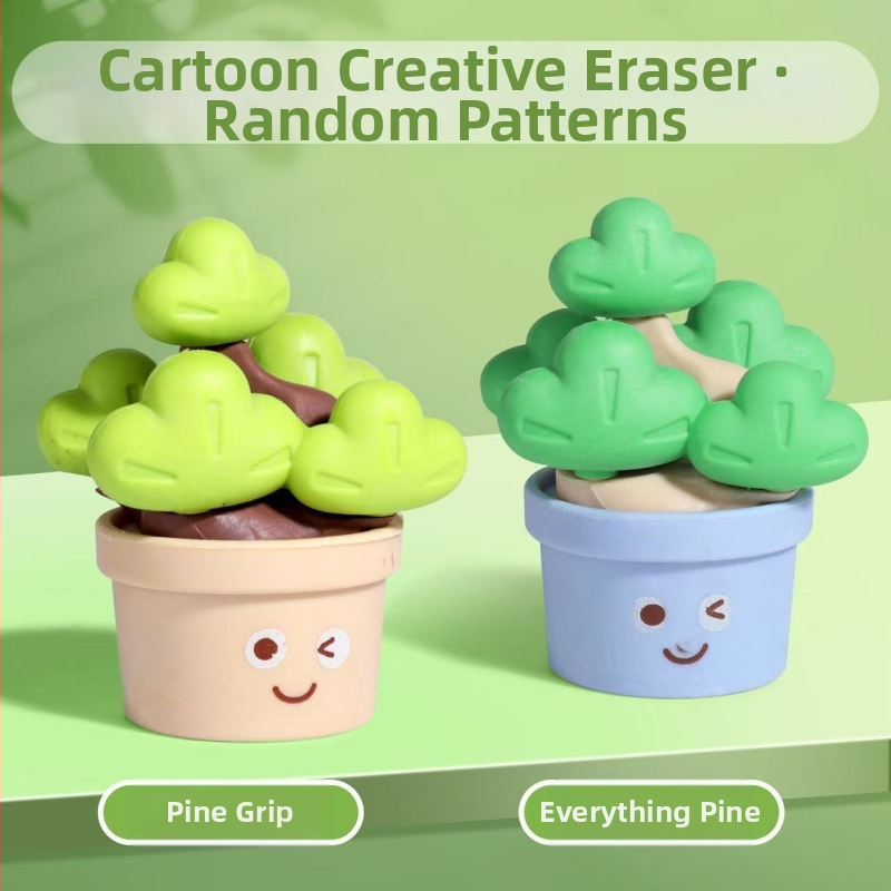 3D ovocná guma – tvar durianu a banánu, kreslený štýl pre deti, PVC, model 5485