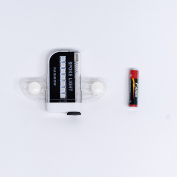 Lumină pentru spițe bicicletă | model de 30 imagini | baterie AAA | Personalizare: Da