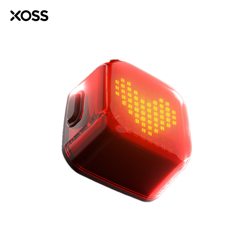 XOSS Walker Nebula Lumină de coadă inteligentă cu Spot Array pentru biciclete de drum și MTB – plimbări nocturne