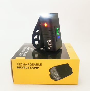 Lumină pentru bicicletă cu LED dual T6, USB reîncărcabil, afișaj de putere, pentru plimbări nocturne – accesorii pentru bicicleta de munte