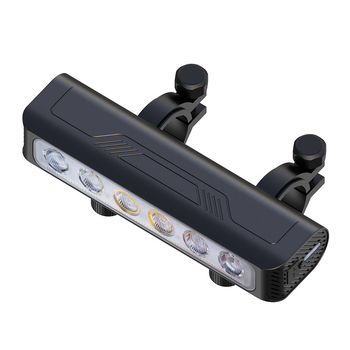 HC6 lampa frontală pentru bicicletă, NATFIRE, reîncărcabilă, luminozitate mare, pentru plimbări nocturne