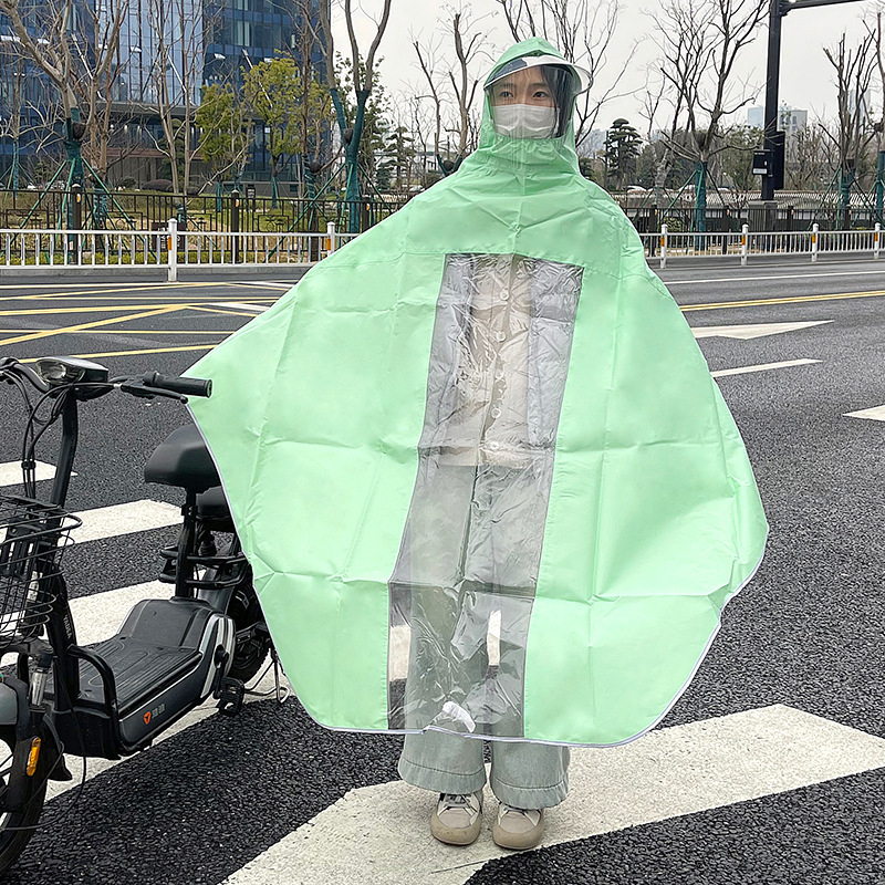 Αδιάβροχο για ηλεκτρικό όχημα (ύφασμα Oxford; αδιάβροχη στρώση PVC κόλλας; ενήλικας; επαναχρησιμοποιούμενο)