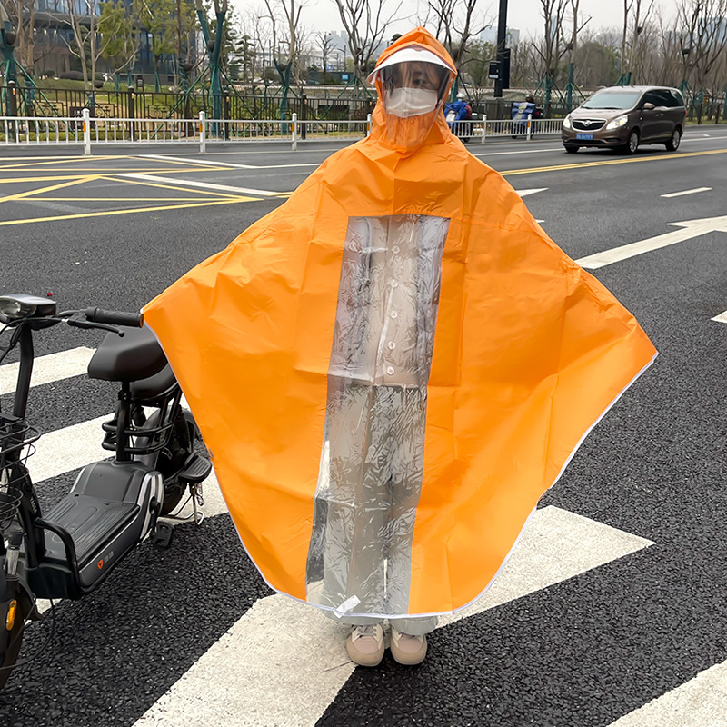 Αδιάβροχο για ηλεκτρικό όχημα (ύφασμα Oxford; αδιάβροχη στρώση PVC κόλλας; ενήλικας; επαναχρησιμοποιούμενο)